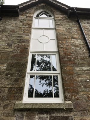 Restored chapel windows