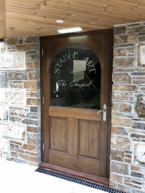 Our new front door at Stable Art!