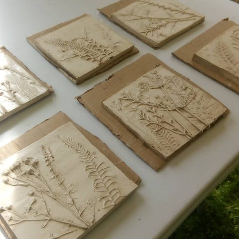 Botanical Tiles workshop with Jess